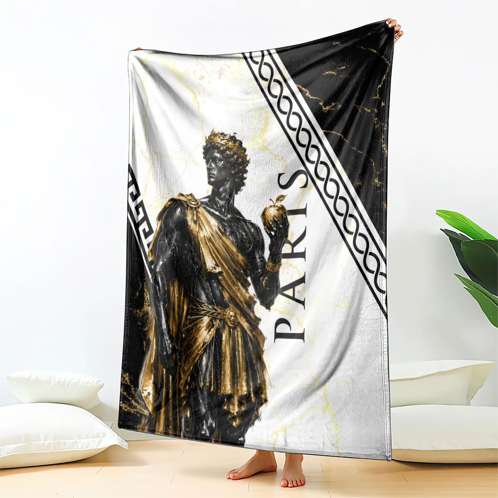 Paris Of Troy Blanket Golden Apple Ancient Greek Mythology