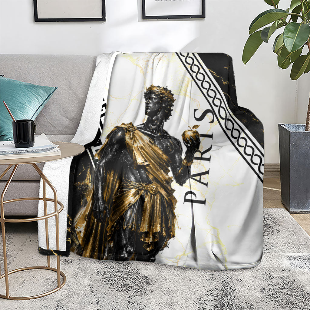 Paris Of Troy Blanket Golden Apple Ancient Greek Mythology