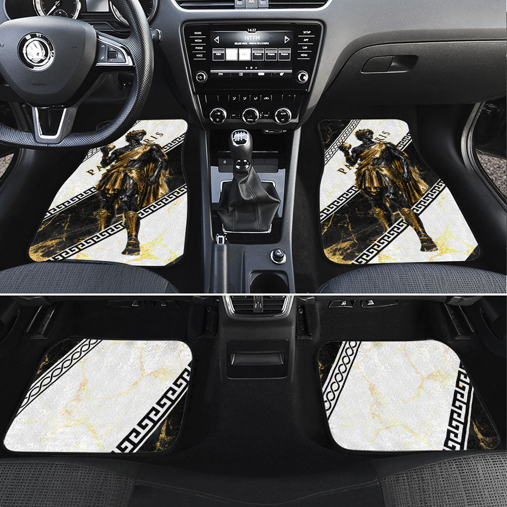 Paris Of Troy Car Mats Golden Apple Ancient Greek Mythology