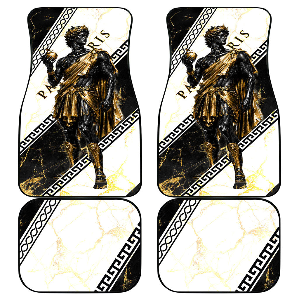 Paris Of Troy Car Mats Golden Apple Ancient Greek Mythology