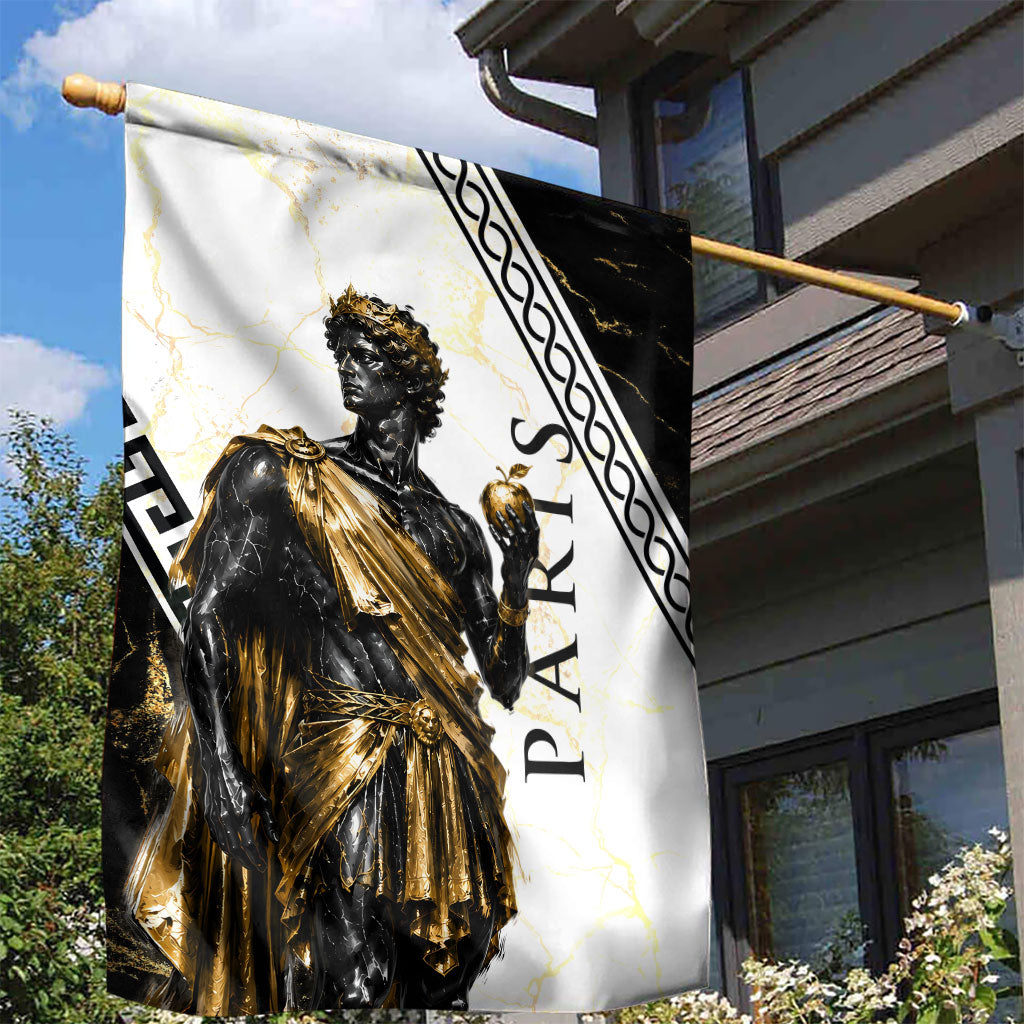 Paris Of Troy Garden Flag Golden Apple Ancient Greek Mythology