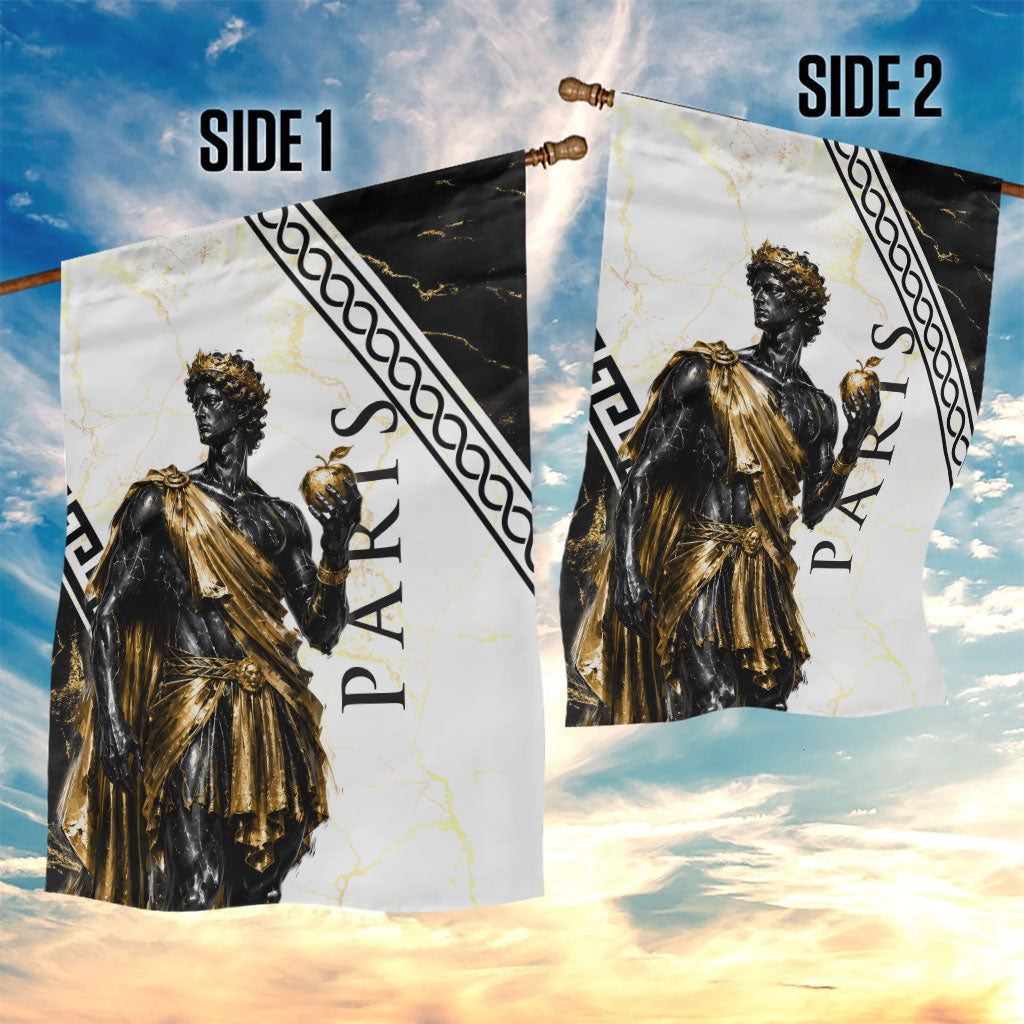 Paris Of Troy Garden Flag Golden Apple Ancient Greek Mythology