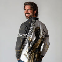 Paris Of Troy Long Sleeve Polo Shirt Golden Apple Ancient Greek Mythology