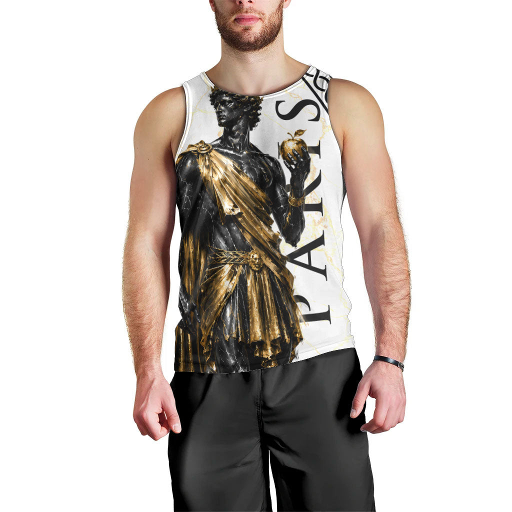 Paris Of Troy Men Tank Top Golden Apple Ancient Greek Mythology