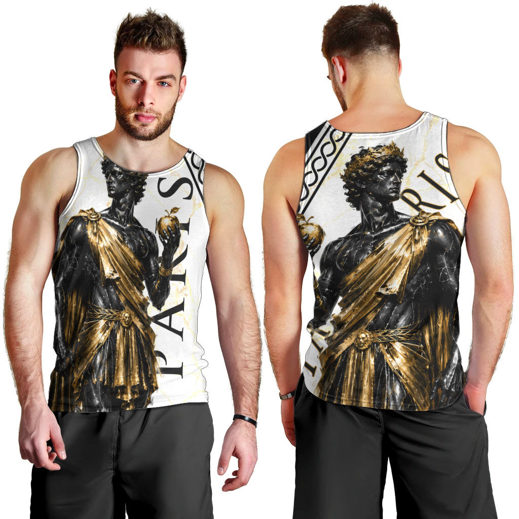 Paris Of Troy Men Tank Top Golden Apple Ancient Greek Mythology