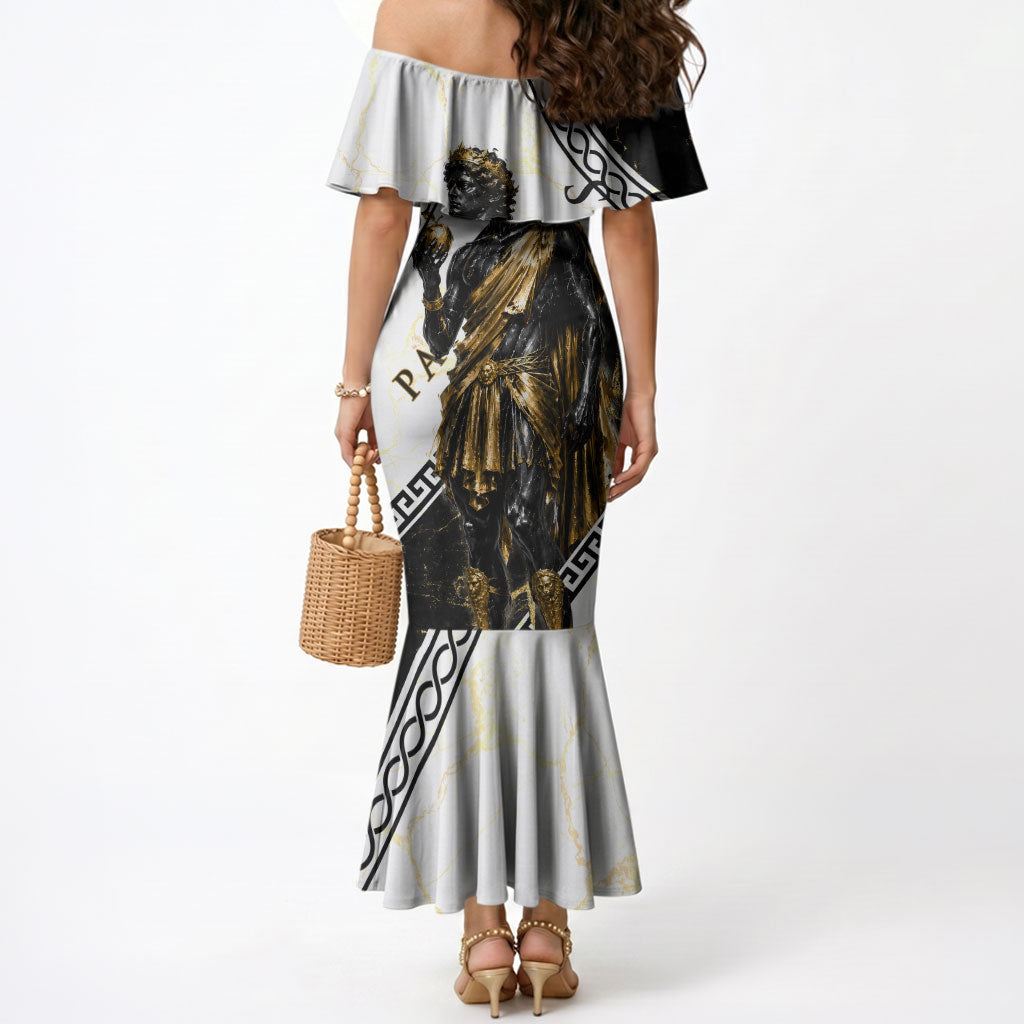 Paris Of Troy Mermaid Dress Golden Apple Ancient Greek Mythology