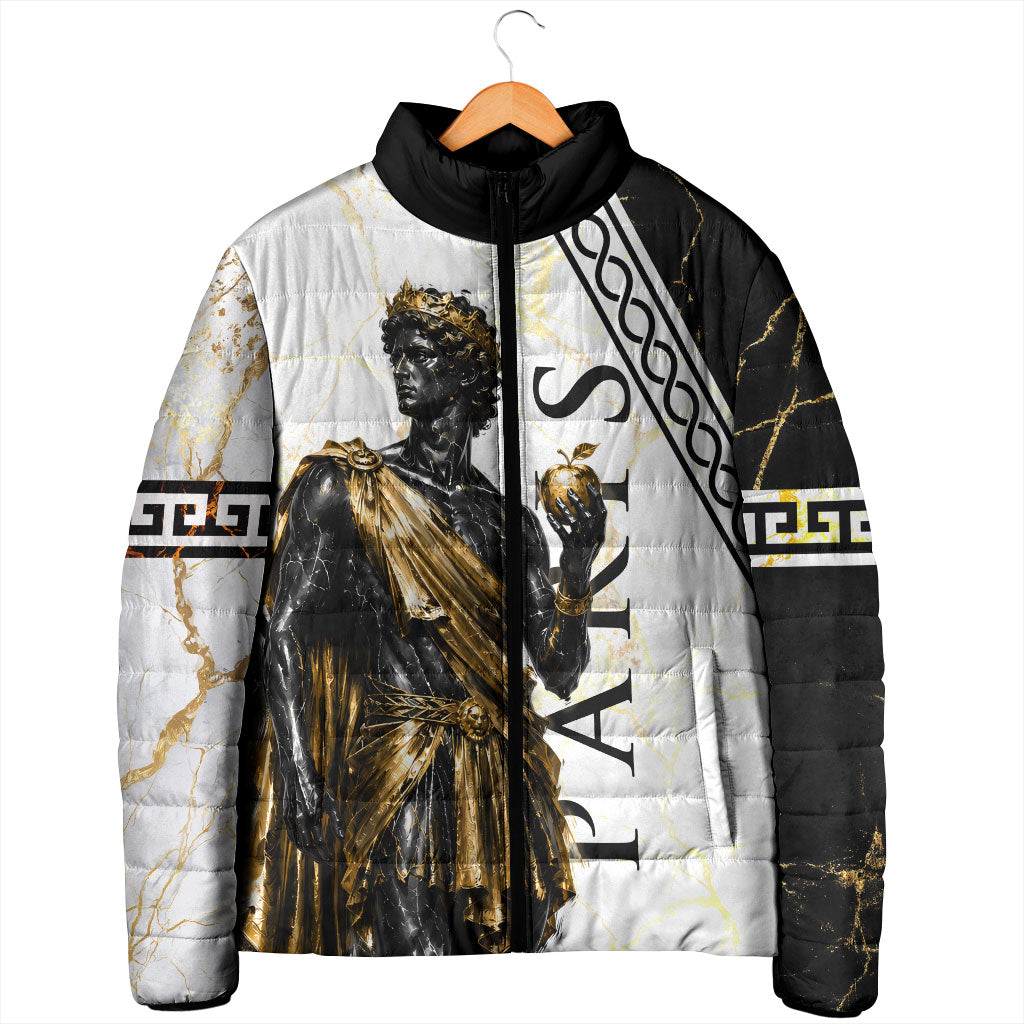 Paris Of Troy Padded Jacket Golden Apple Ancient Greek Mythology