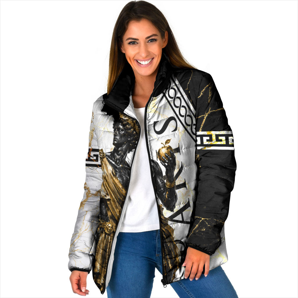 Paris Of Troy Padded Jacket Golden Apple Ancient Greek Mythology