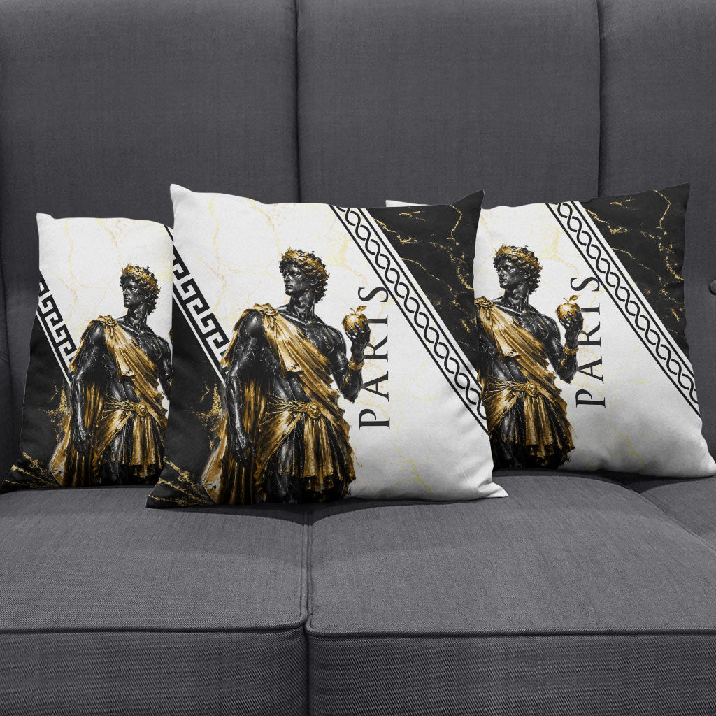 Paris Of Troy Pillow Cover Golden Apple Ancient Greek Mythology