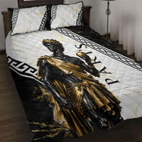 Paris Of Troy Quilt Bed Set Golden Apple Ancient Greek Mythology