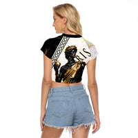 Paris Of Troy Raglan Cropped T Shirt Golden Apple Ancient Greek Mythology