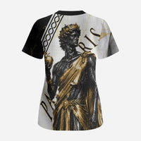 Paris Of Troy Scrub Top Golden Apple Ancient Greek Mythology