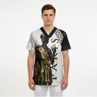 Paris Of Troy Scrub Top Golden Apple Ancient Greek Mythology