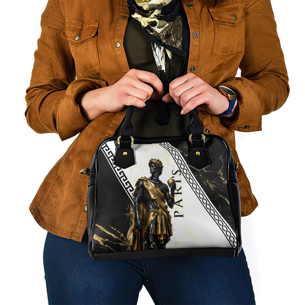 Paris Of Troy Shoulder Handbag Golden Apple Ancient Greek Mythology