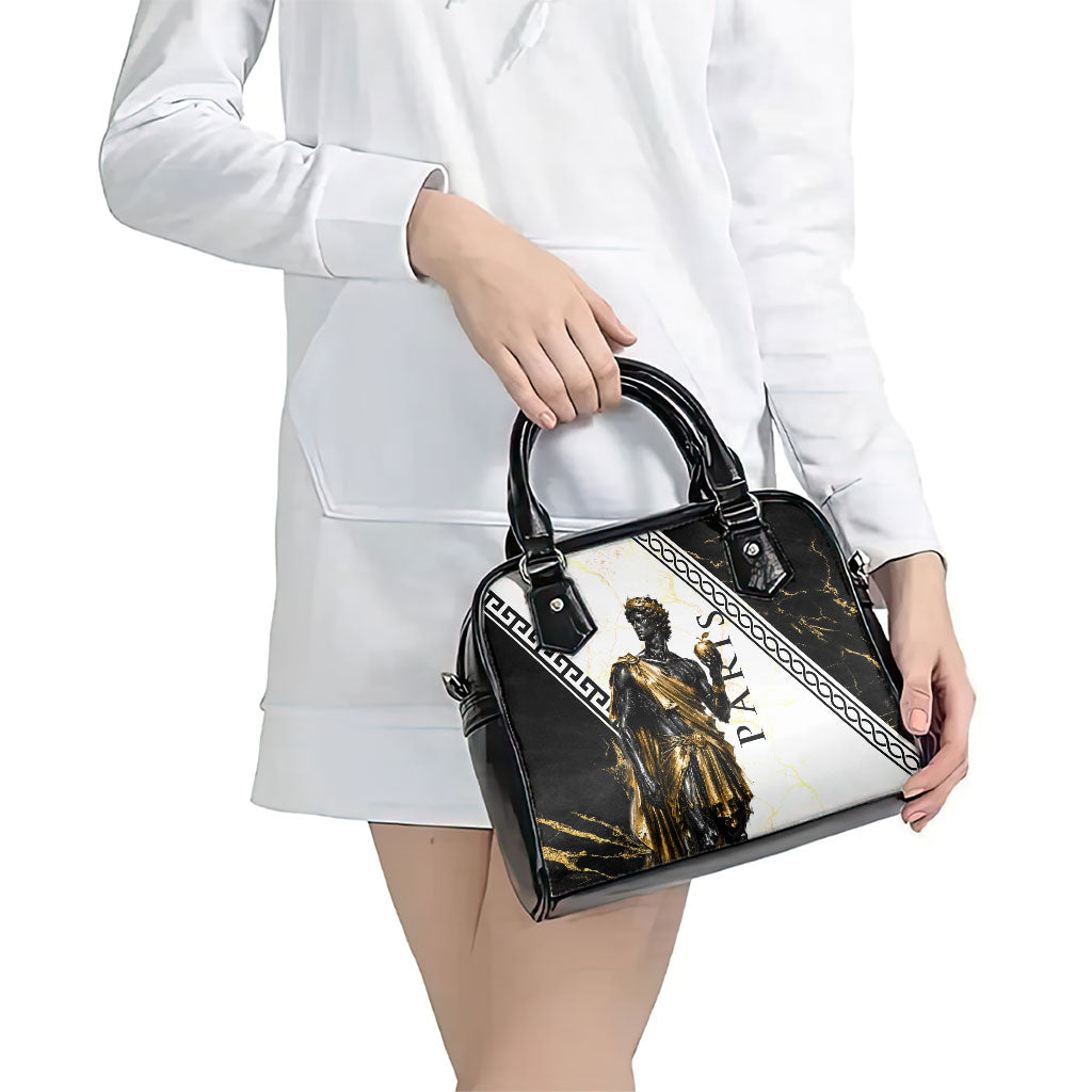Paris Of Troy Shoulder Handbag Golden Apple Ancient Greek Mythology