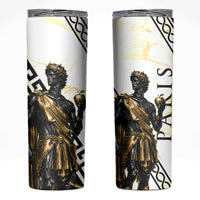 Paris Of Troy Skinny Tumbler Golden Apple Ancient Greek Mythology