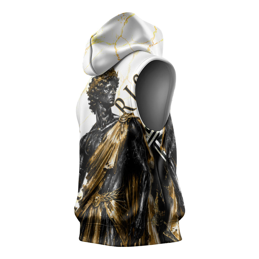Paris Of Troy Sleeveless Hoodie Golden Apple Ancient Greek Mythology