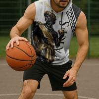 Paris Of Troy Sleeveless Hoodie Golden Apple Ancient Greek Mythology