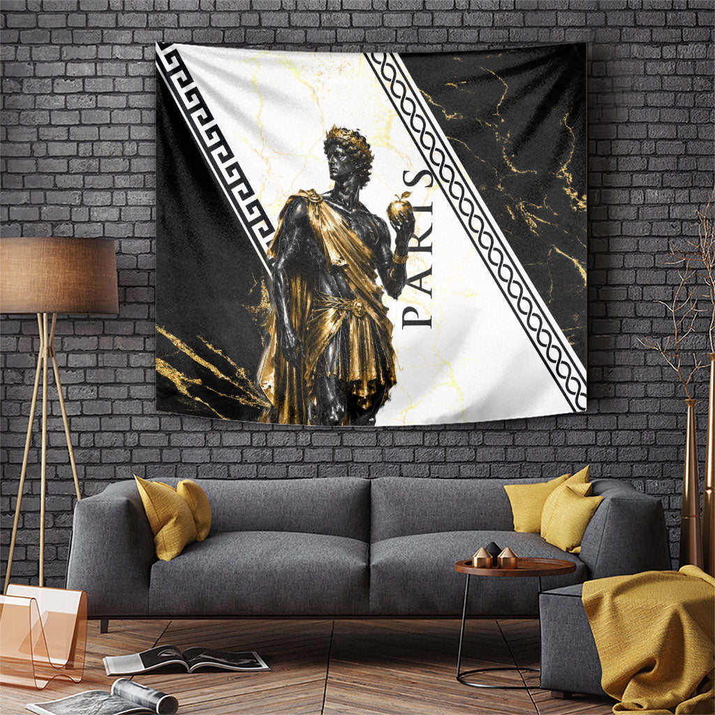 Paris Of Troy Tapestry Golden Apple Ancient Greek Mythology