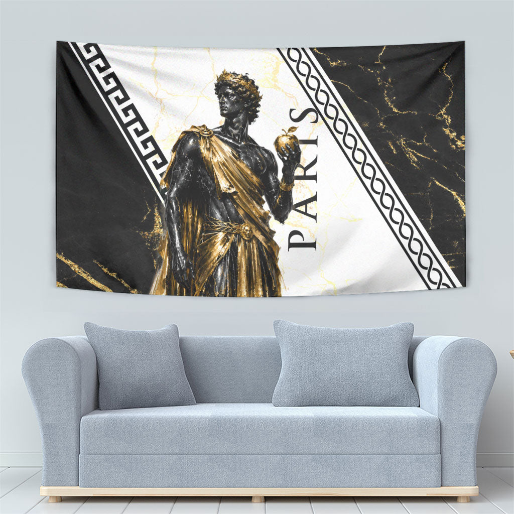 Paris Of Troy Tapestry Golden Apple Ancient Greek Mythology