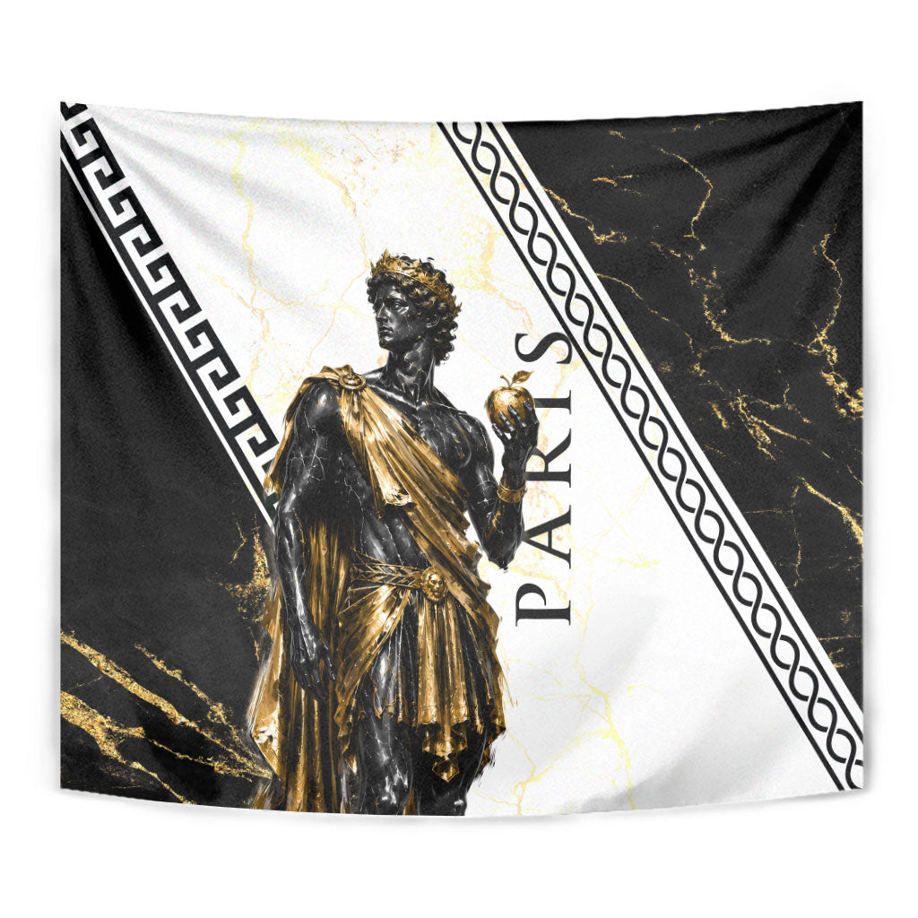 Paris Of Troy Tapestry Golden Apple Ancient Greek Mythology