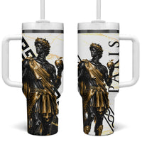 Paris Of Troy Tumbler With Handle Golden Apple Ancient Greek Mythology