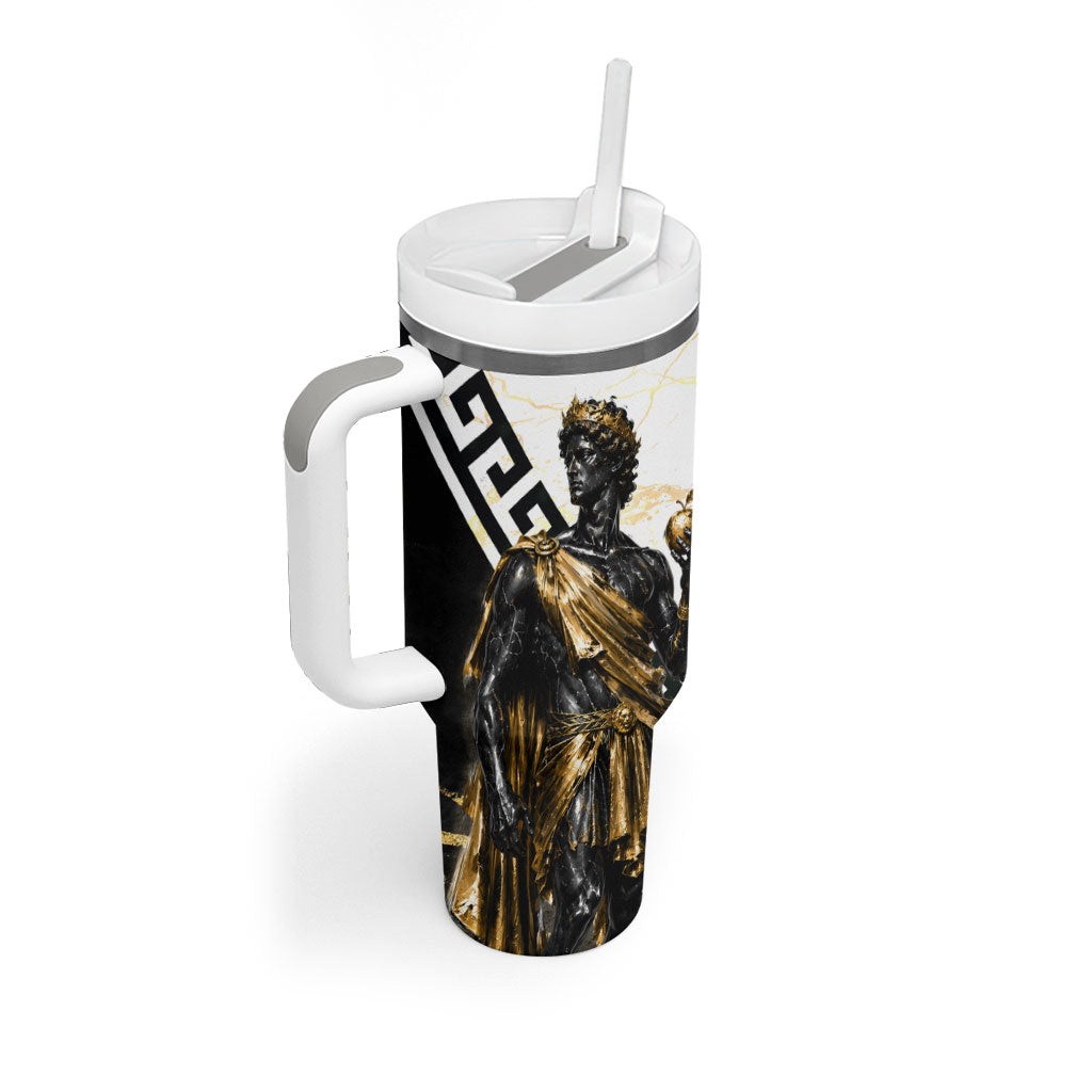 Paris Of Troy Tumbler With Handle Golden Apple Ancient Greek Mythology