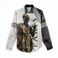 Paris Of Troy Women Casual Shirt Golden Apple Ancient Greek Mythology