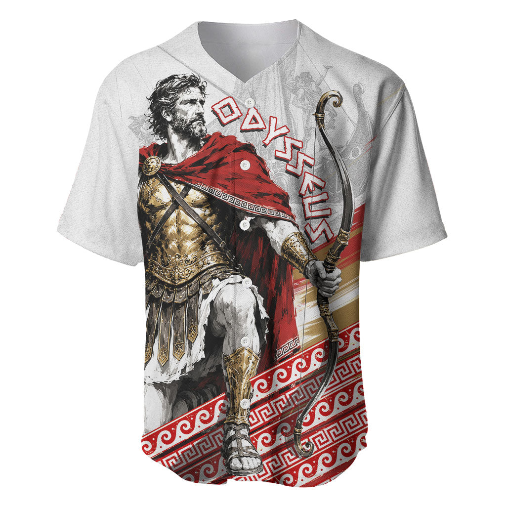 Odysseus Baseball Jersey King Of Ithaca - Ancient Greek Mythology
