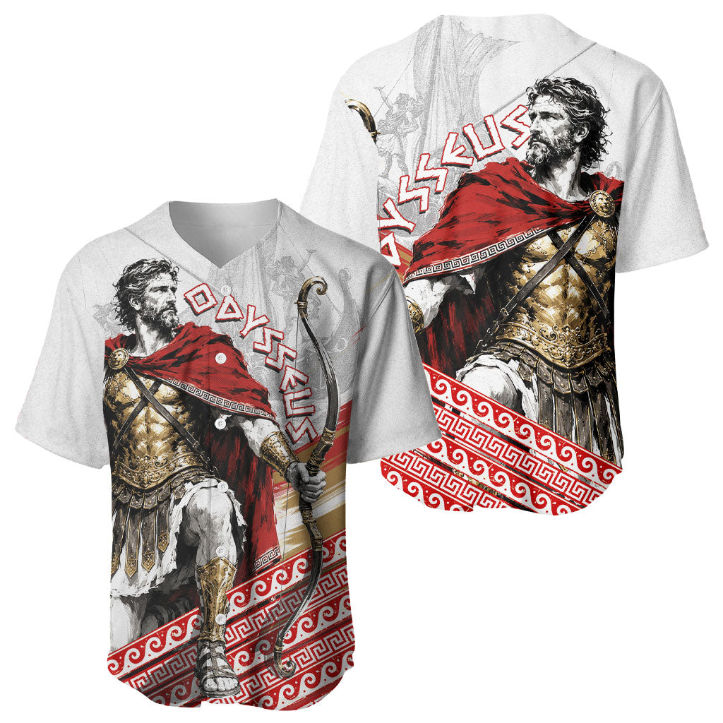 Odysseus Baseball Jersey King Of Ithaca - Ancient Greek Mythology