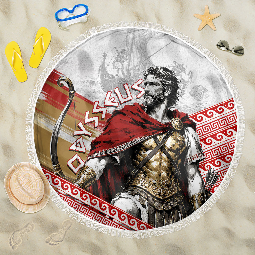 Odysseus Beach Blanket King Of Ithaca - Ancient Greek Mythology