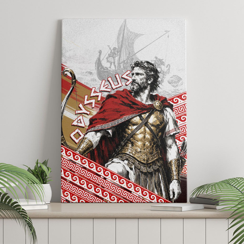 Odysseus Canvas Wall Art King Of Ithaca - Ancient Greek Mythology