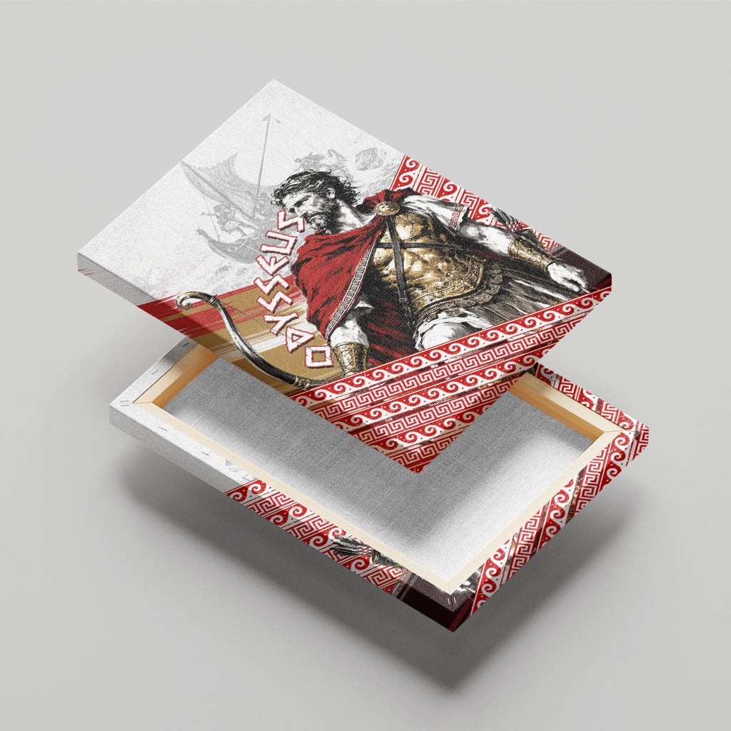 Odysseus Canvas Wall Art King Of Ithaca - Ancient Greek Mythology