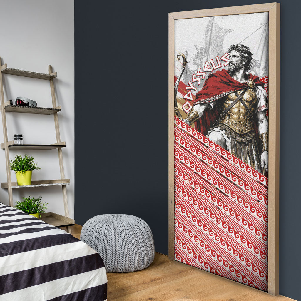Odysseus Door Cover King Of Ithaca - Ancient Greek Mythology
