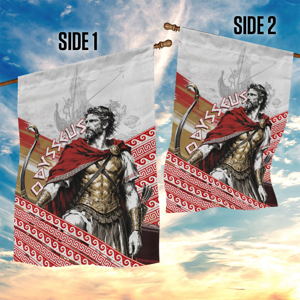 Odysseus Garden Flag King Of Ithaca - Ancient Greek Mythology