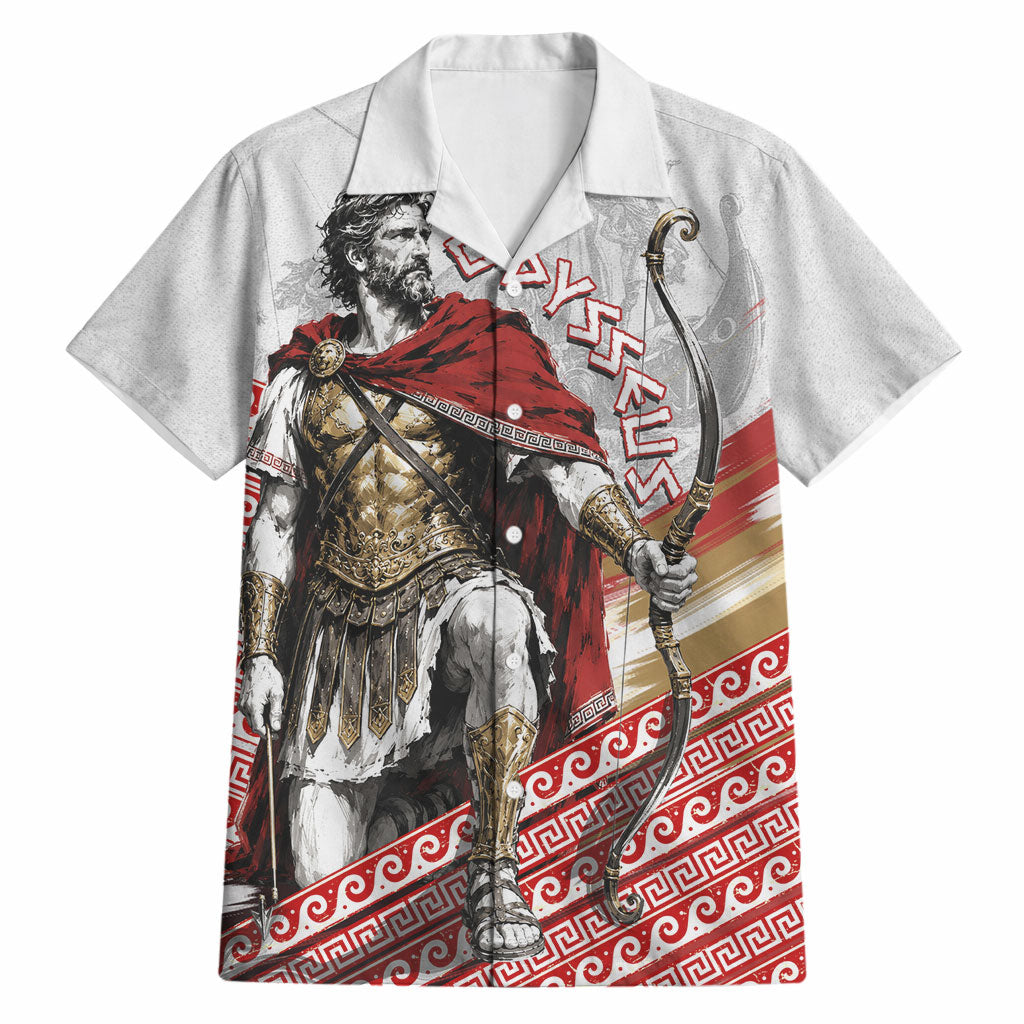 Odysseus Hawaiian Shirt King Of Ithaca - Ancient Greek Mythology