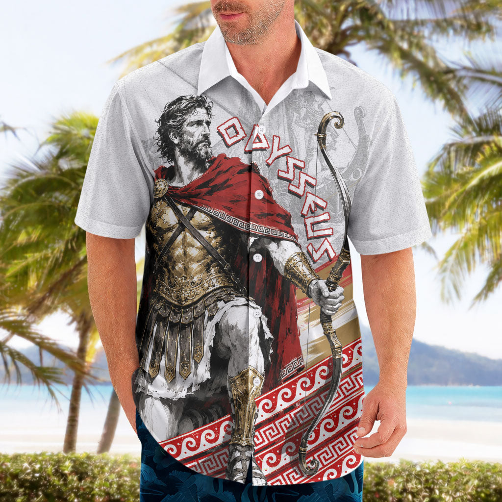 Odysseus Hawaiian Shirt King Of Ithaca - Ancient Greek Mythology