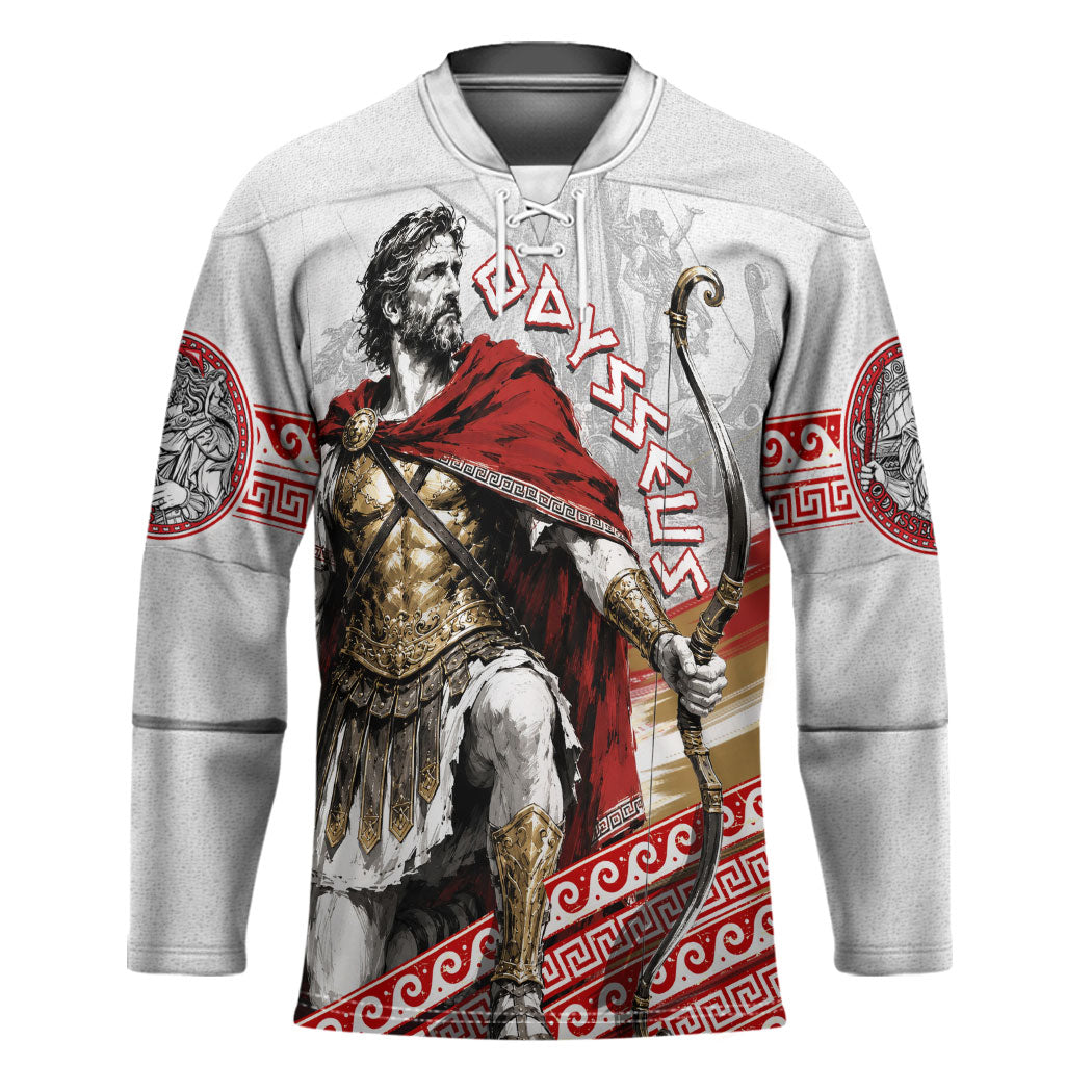 Odysseus Hockey Jersey King Of Ithaca - Ancient Greek Mythology