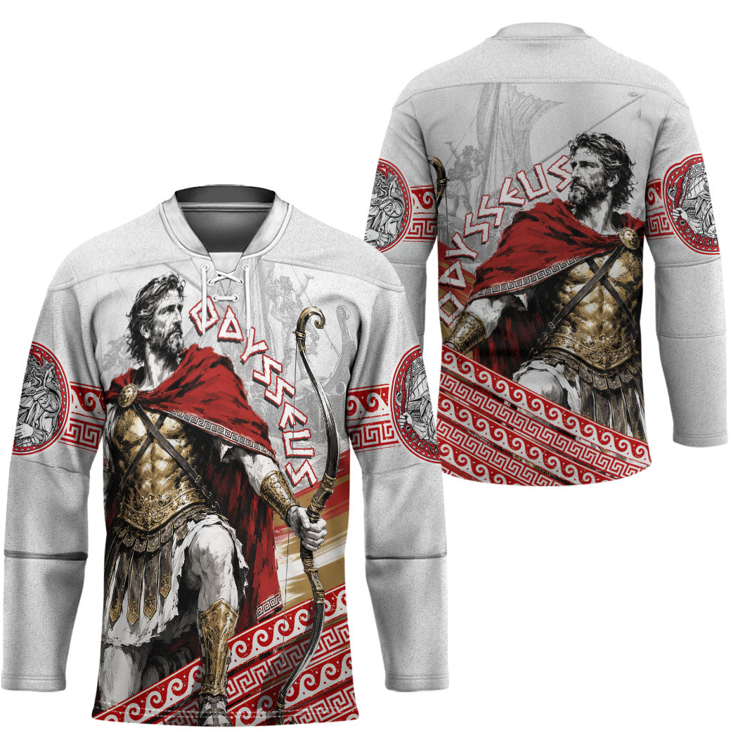 Odysseus Hockey Jersey King Of Ithaca - Ancient Greek Mythology