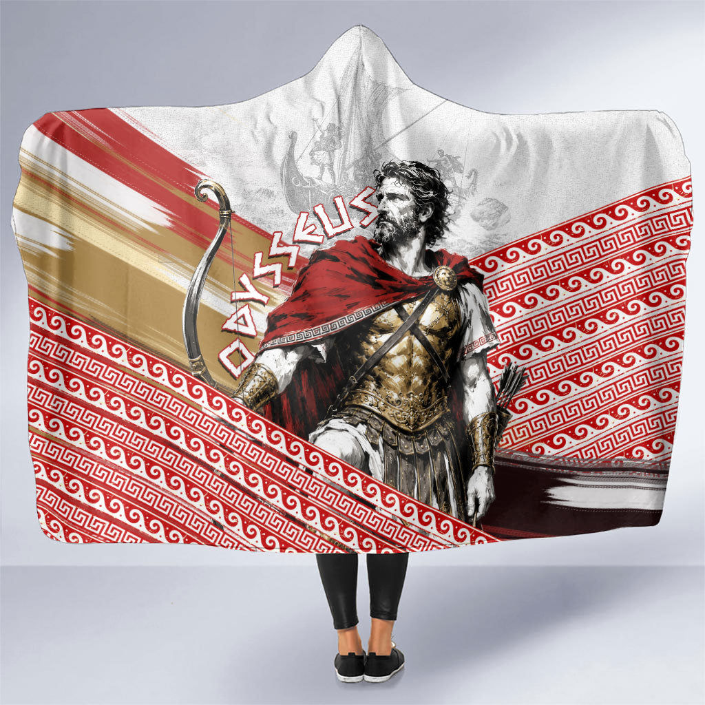Odysseus Hooded Blanket King Of Ithaca - Ancient Greek Mythology