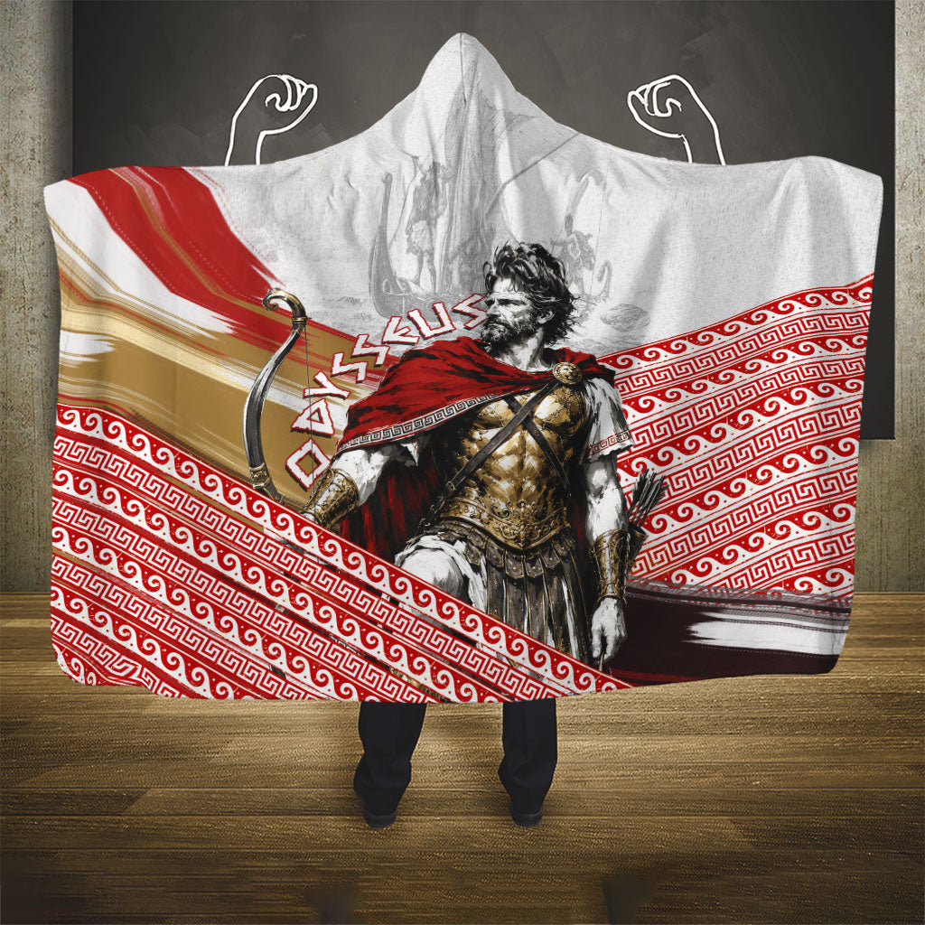 Odysseus Hooded Blanket King Of Ithaca - Ancient Greek Mythology