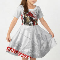 Odysseus Kid Short Sleeve Dress King Of Ithaca - Ancient Greek Mythology