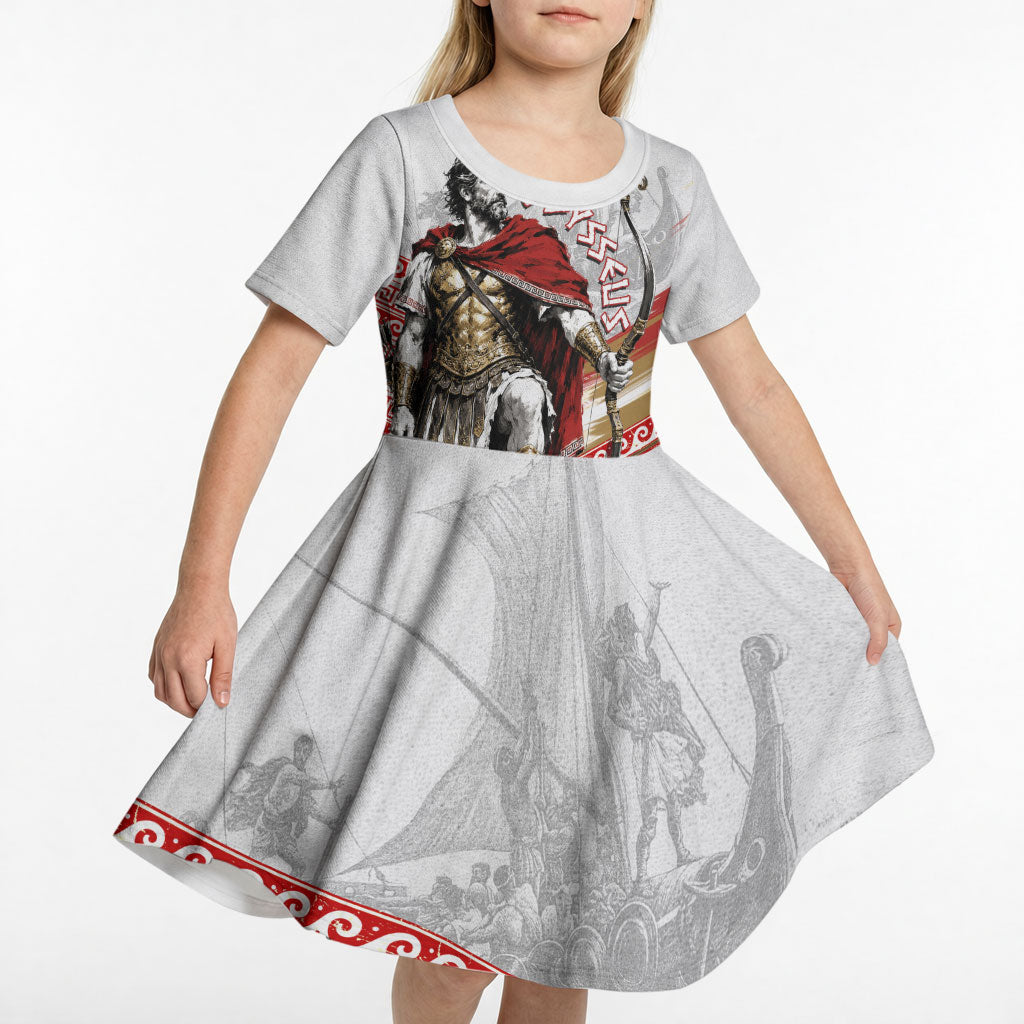 Odysseus Kid Short Sleeve Dress King Of Ithaca - Ancient Greek Mythology