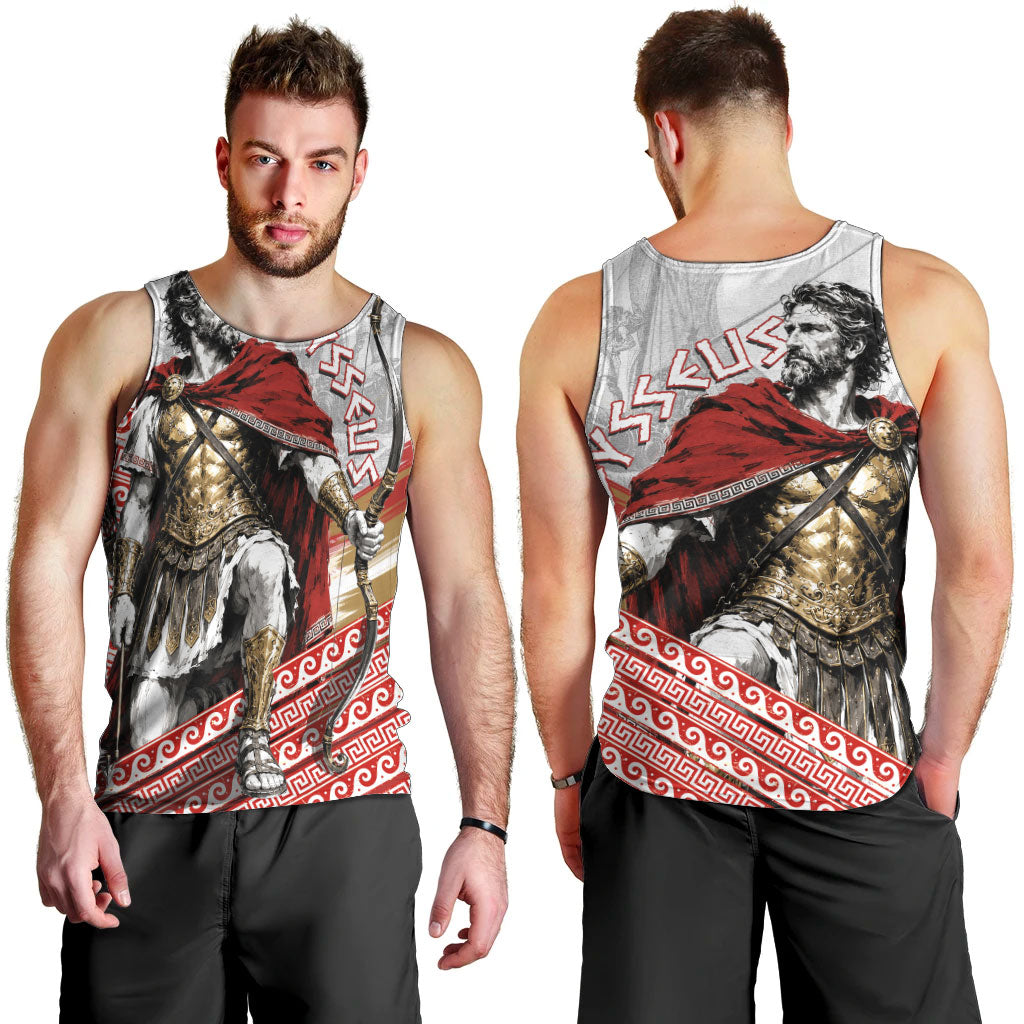 Odysseus Men Tank Top King Of Ithaca - Ancient Greek Mythology