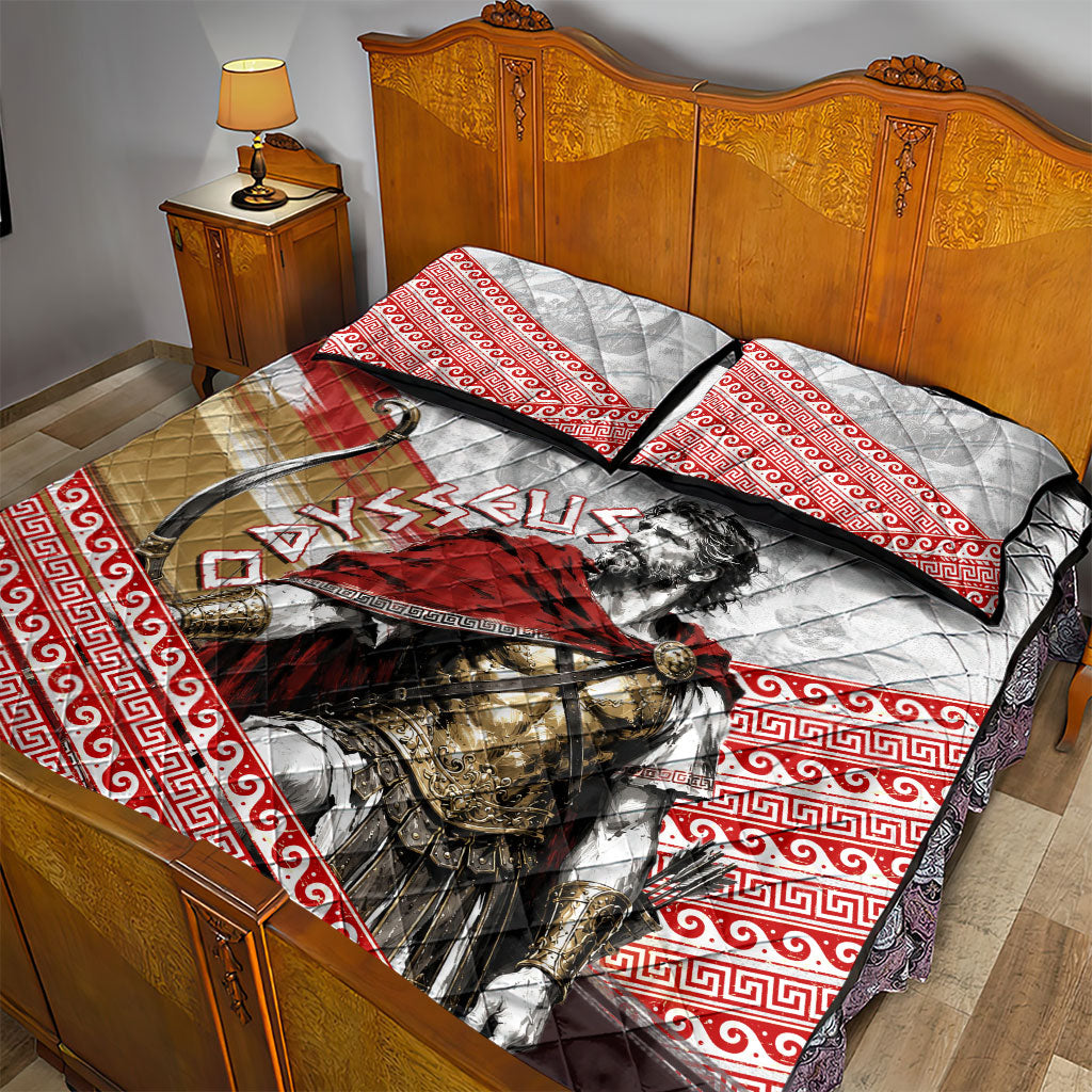 Odysseus Quilt Bed Set King Of Ithaca - Ancient Greek Mythology