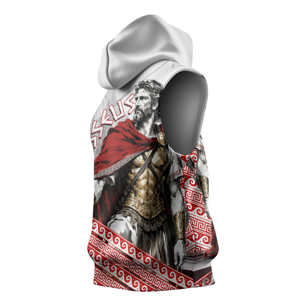 Odysseus Sleeveless Hoodie King Of Ithaca - Ancient Greek Mythology