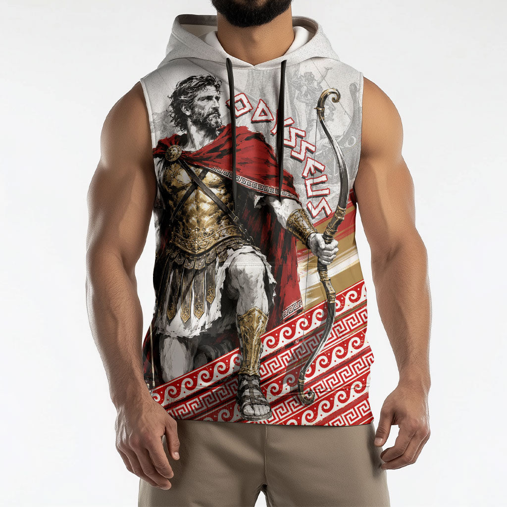 Odysseus Sleeveless Hoodie King Of Ithaca - Ancient Greek Mythology