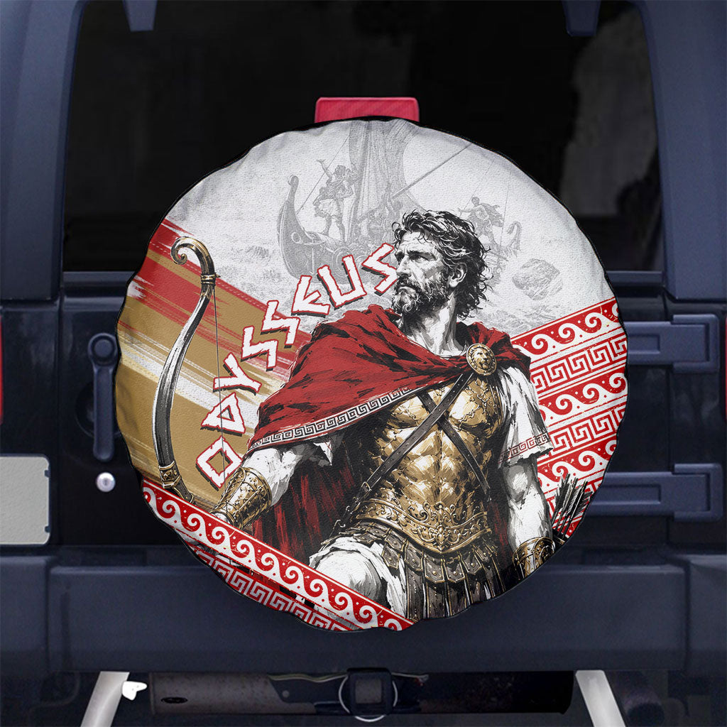 Odysseus Spare Tire Cover King Of Ithaca - Ancient Greek Mythology