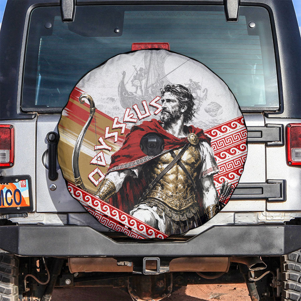 Odysseus Spare Tire Cover King Of Ithaca - Ancient Greek Mythology