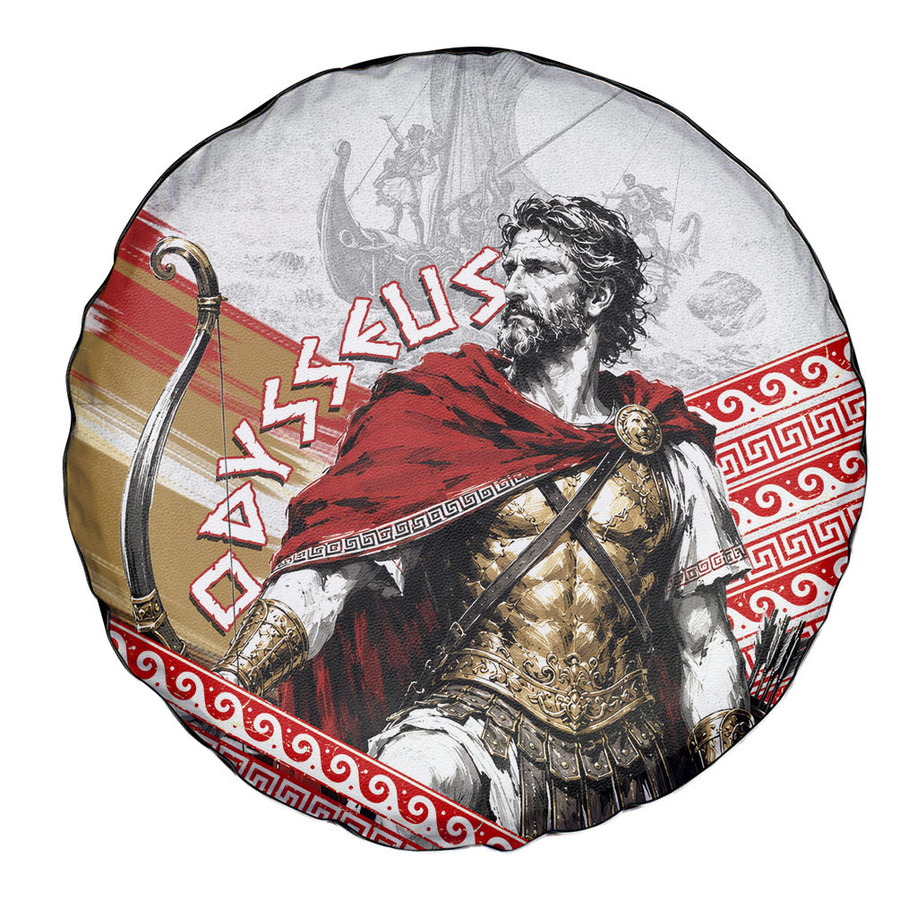 Odysseus Spare Tire Cover King Of Ithaca - Ancient Greek Mythology